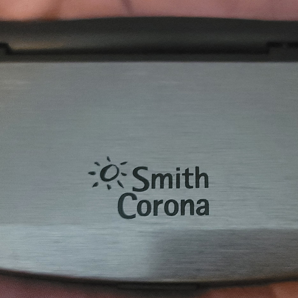 Silver and Black Home Office Electronic Agenda- Smith Corona